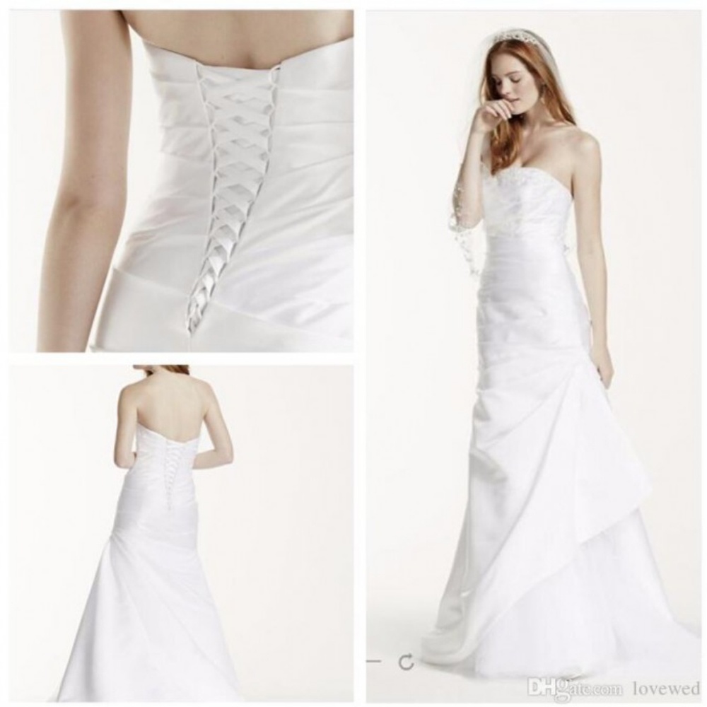 Fit N FLARE white wedding gown sz10